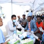 የአለርት ኮምፕርሄንሲቭ ስፔሻላይዝድ ሆስፒታል ህክምና ቡድን በመገናኛ አደባባይ ለሦስት ተከታታይ ቀናት በመገኘት ለበርካታ ማህበረሰብ ነፃ የጤና ምርመራና የህክምና አገልግሎት ሰጡ!